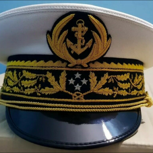 french navy general visor cap