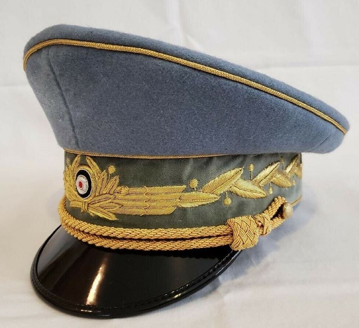 German Military Airforce Chief Staff Generals Officers Reproduction Hat ...