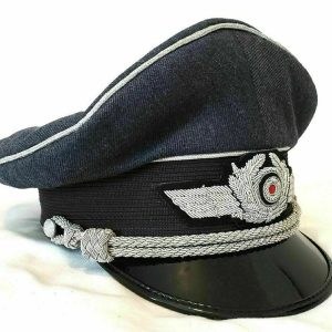 german airforce luftwaffe officers pilot visor hat collectible militaria