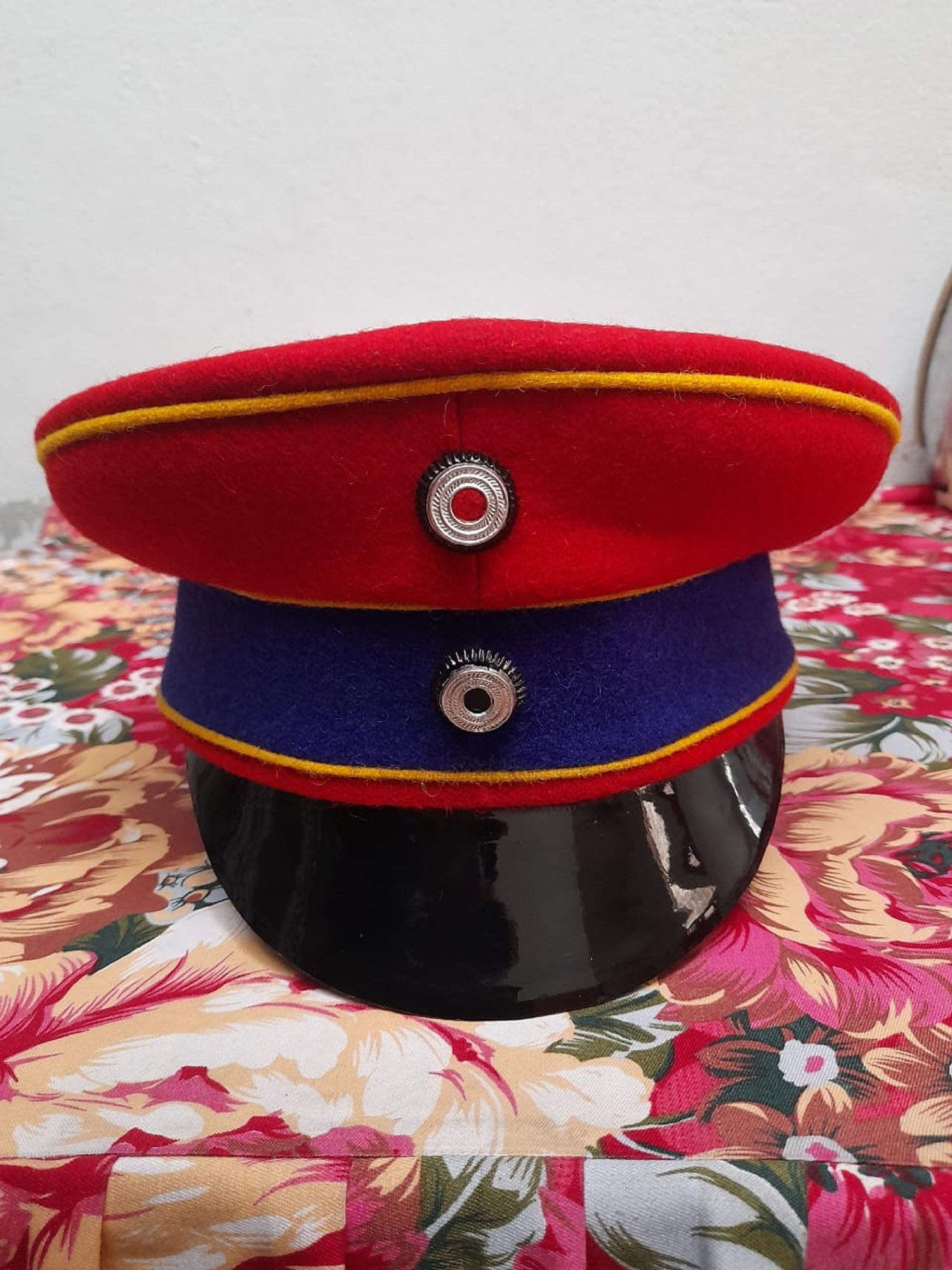 german prussian army leib grande husaren regiment officers visor hat cap rep german prussian army leib grande husaren regiment officers visor hat cap rep