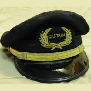 captain skipper's yachting replica cap