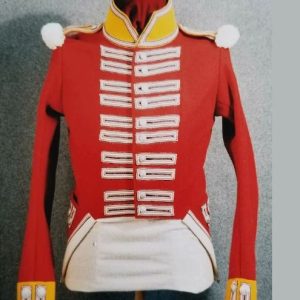 mens coat red hussars military jacket, mens fashion hussar jacket