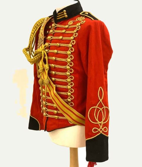 men's red jacket ceremonial hussar officers jacket,mens fashion military style jacket,accessories not included in price men's red jacket ceremonial hussar officers jacket,mens fashion military style jacket,accessories not included in price