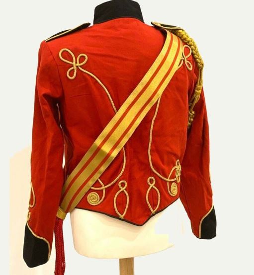 men's red jacket ceremonial hussar officers jacket,mens fashion military style jacket,accessories not included in price men's red jacket ceremonial hussar officers jacket,mens fashion military style jacket,accessories not included in price