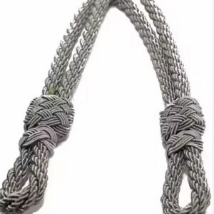 generals bullion wire cap cord tactical uniform accessories high quality cap cords white colors